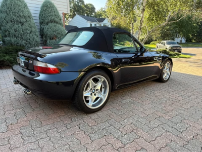 2000 BMW M Roadster in Cosmos Black Metallic over Black Nappa