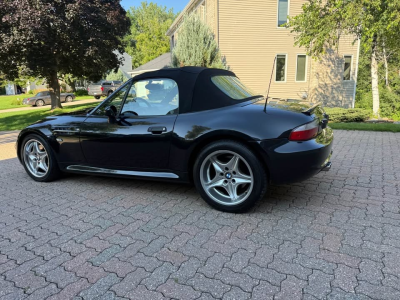 2000 BMW M Roadster in Cosmos Black Metallic over Black Nappa