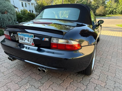 2000 BMW M Roadster in Cosmos Black Metallic over Black Nappa
