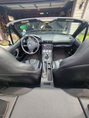 2000 BMW M Roadster in Cosmos Black Metallic over Black Nappa