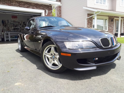 2000 BMW M Roadster in Cosmos Black Metallic over Black Nappa