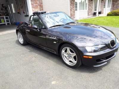 2000 BMW M Roadster in Cosmos Black Metallic over Black Nappa