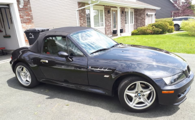 2000 BMW M Roadster in Cosmos Black Metallic over Black Nappa
