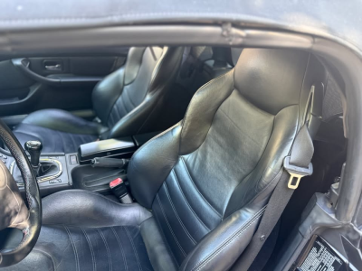 2000 BMW M Roadster in Cosmos Black Metallic over Black Nappa
