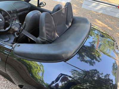2000 BMW M Roadster in Cosmos Black Metallic over Black Nappa