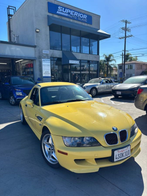 2000 BMW M Roadster in Dakar Yellow 2 over Black Nappa