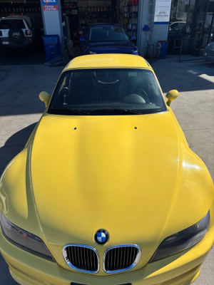 2000 BMW M Roadster in Dakar Yellow 2 over Black Nappa