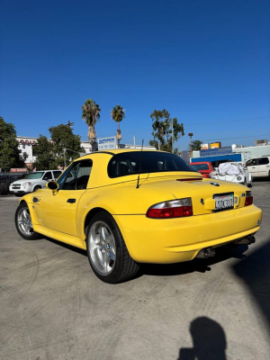 2000 BMW M Roadster in Dakar Yellow 2 over Black Nappa
