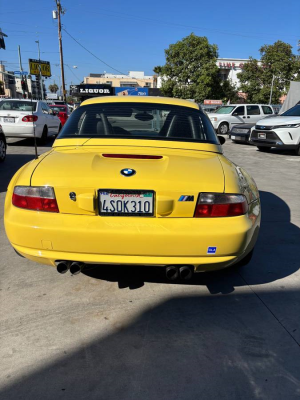2000 BMW M Roadster in Dakar Yellow 2 over Black Nappa