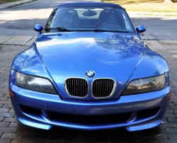 2000 BMW M Roadster in Estoril Blue Metallic over Estoril Blue & Black Nappa
