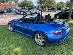 2000 BMW M Roadster in Estoril Blue Metallic over Estoril Blue & Black Nappa