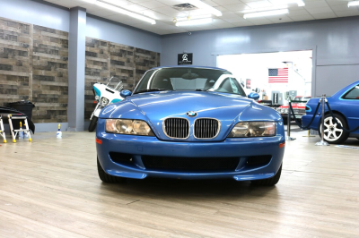 2000 BMW M Roadster in Estoril Blue Metallic over Estoril Blue & Black Nappa