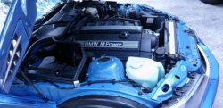 2000 BMW M Roadster in Estoril Blue Metallic over Estoril Blue & Black Nappa