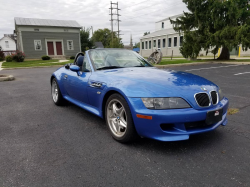 2000 BMW M Roadster in Estoril Blue Metallic over Estoril Blue & Black Nappa