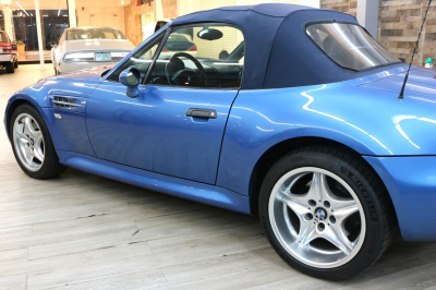 2000 BMW M Roadster in Estoril Blue Metallic over Estoril Blue & Black Nappa