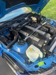 2000 BMW M Roadster in Estoril Blue Metallic over Estoril Blue & Black Nappa