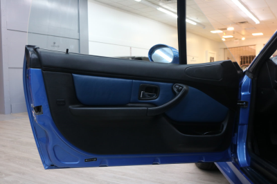 2000 BMW M Roadster in Estoril Blue Metallic over Estoril Blue & Black Nappa