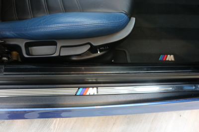 2000 BMW M Roadster in Estoril Blue Metallic over Estoril Blue & Black Nappa