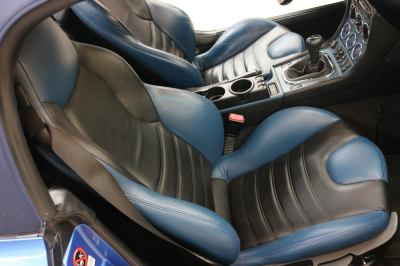 2000 BMW M Roadster in Estoril Blue Metallic over Estoril Blue & Black Nappa