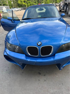 2000 BMW M Roadster in Estoril Blue Metallic over Black Nappa