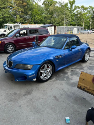 2000 BMW M Roadster in Estoril Blue Metallic over Black Nappa