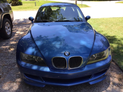 2000 BMW M Roadster in Estoril Blue Metallic over Estoril Blue & Black Nappa