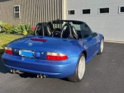 2000 BMW M Roadster in Estoril Blue Metallic over Black Nappa