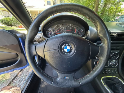 2000 BMW M Roadster in Estoril Blue Metallic over Black Nappa