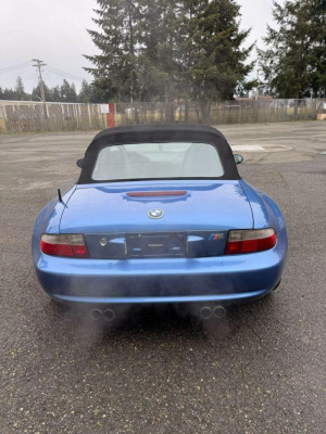 2000 BMW M Roadster in Estoril Blue Metallic over Black Nappa