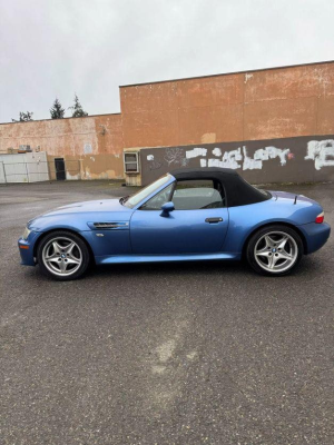 2000 BMW M Roadster in Estoril Blue Metallic over Black Nappa