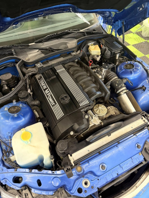 2000 BMW M Roadster in Estoril Blue Metallic over Estoril Blue & Black Nappa
