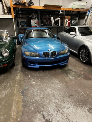 2000 BMW M Roadster in Estoril Blue Metallic over Black Nappa