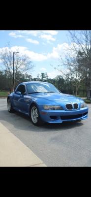 2000 BMW M Roadster in Estoril Blue Metallic over Black Nappa