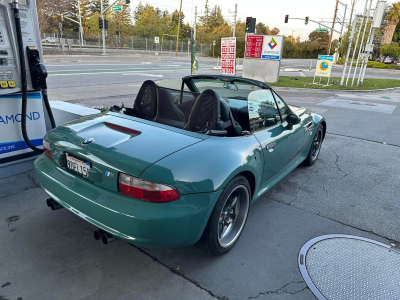 2000 BMW M Roadster in Evergreen over Evergreen & Black Nappa