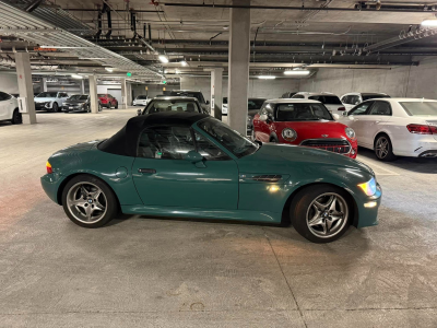 2000 BMW M Roadster in Evergreen over Evergreen & Black Nappa