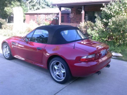 2000 BMW M Roadster in Imola Red 2 over Black Nappa