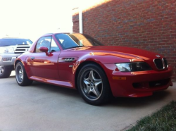 2000 BMW M Roadster in Imola Red 2 over Black Nappa