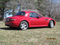2000 BMW M Roadster in Imola Red 2 over Imola Red & Black Nappa