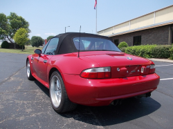 2000 BMW M Roadster in Imola Red 2 over Imola Red & Black Nappa