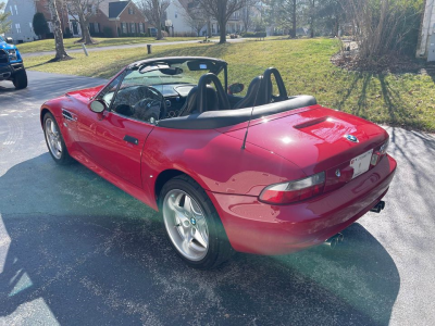 2000 BMW M Roadster in Imola Red 2 over Black Nappa