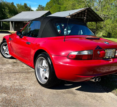 2000 BMW M Roadster in Imola Red 2 over Imola Red & Black Nappa