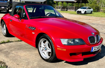 2000 BMW M Roadster in Imola Red 2 over Imola Red & Black Nappa