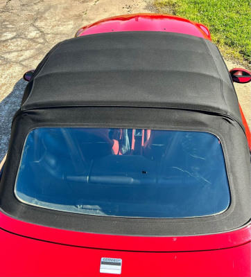 2000 BMW M Roadster in Imola Red 2 over Imola Red & Black Nappa