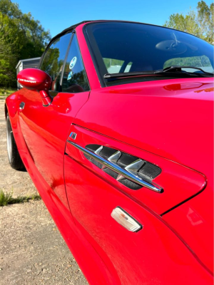 2000 BMW M Roadster in Imola Red 2 over Imola Red & Black Nappa