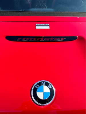 2000 BMW M Roadster in Imola Red 2 over Imola Red & Black Nappa