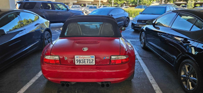 2000 BMW M Roadster in Imola Red 2 over Imola Red & Black Nappa