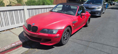 2000 BMW M Roadster in Imola Red 2 over Imola Red & Black Nappa