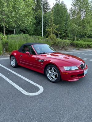 2000 BMW M Roadster in Imola Red 2 over Imola Red & Black Nappa