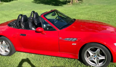 2000 BMW M Roadster in Imola Red 2 over Black Nappa