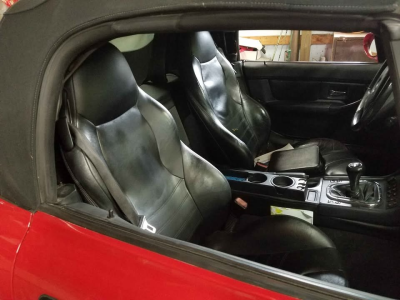 2000 BMW M Roadster in Imola Red 2 over Black Nappa
